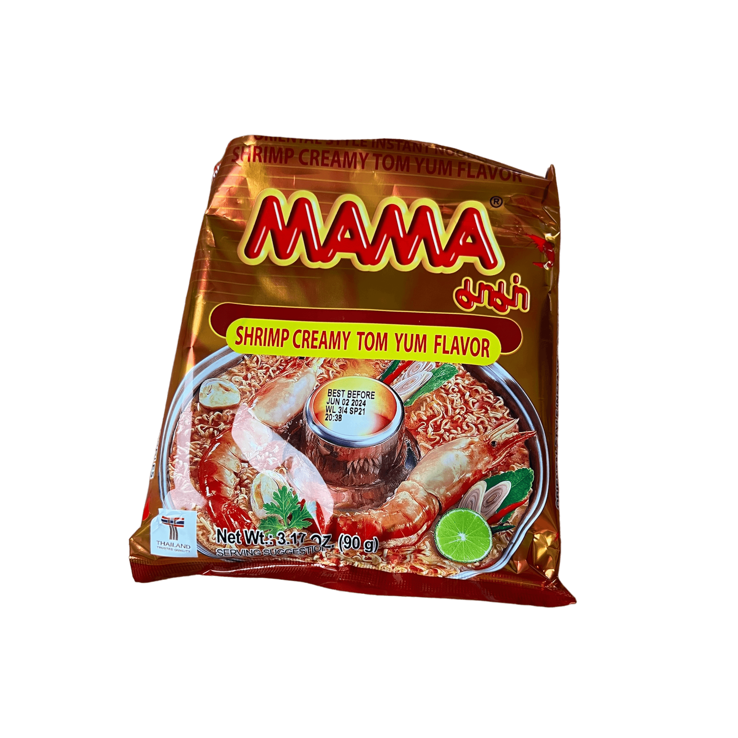 Mama Thai Instant Noodles: Shrimp Creamy Tom Yum