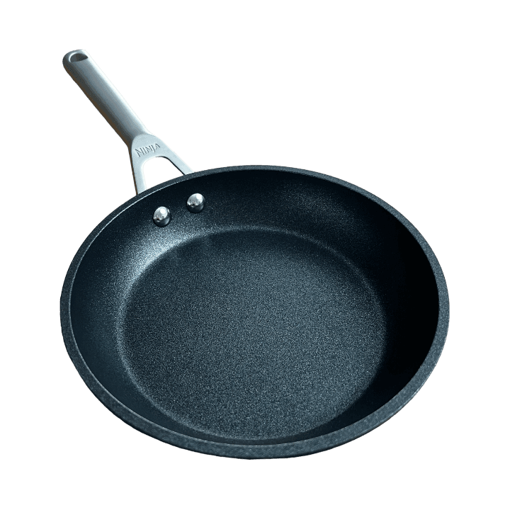 Ninja Foodi NeverStick 10.25 and 12 Skillets with Lids 