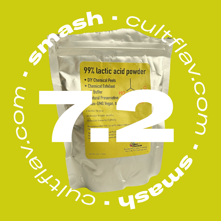 Talsen Chemicals 99% Lactic Acid Powder | Cult Flav